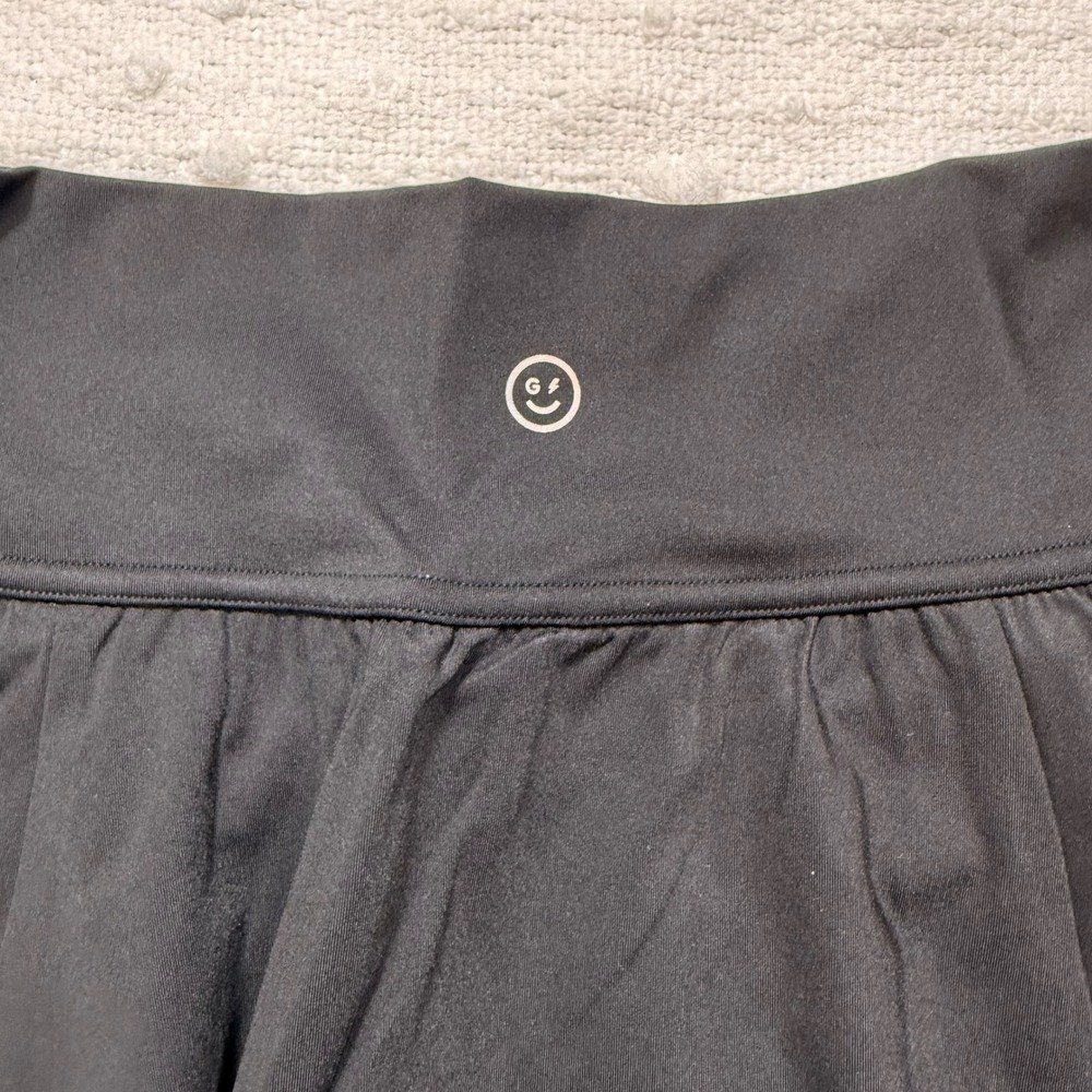 Gilly Hicks Go Energize Black High Waisted Active Skort with Pockets Small - Picture 5 of 5